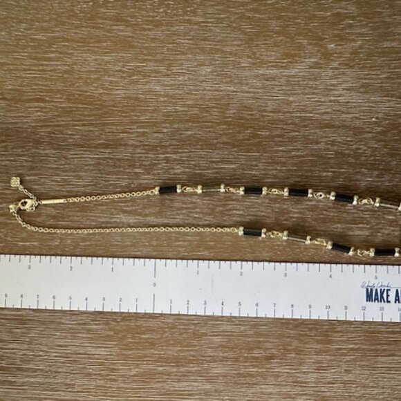 Kendra Scott Black Tube Necklace - Picture 3 of 4